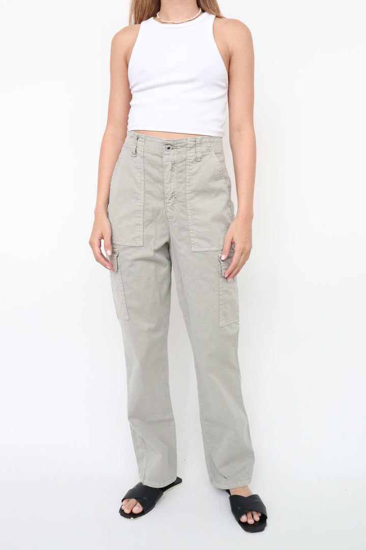 Pantalon Cargo Gris