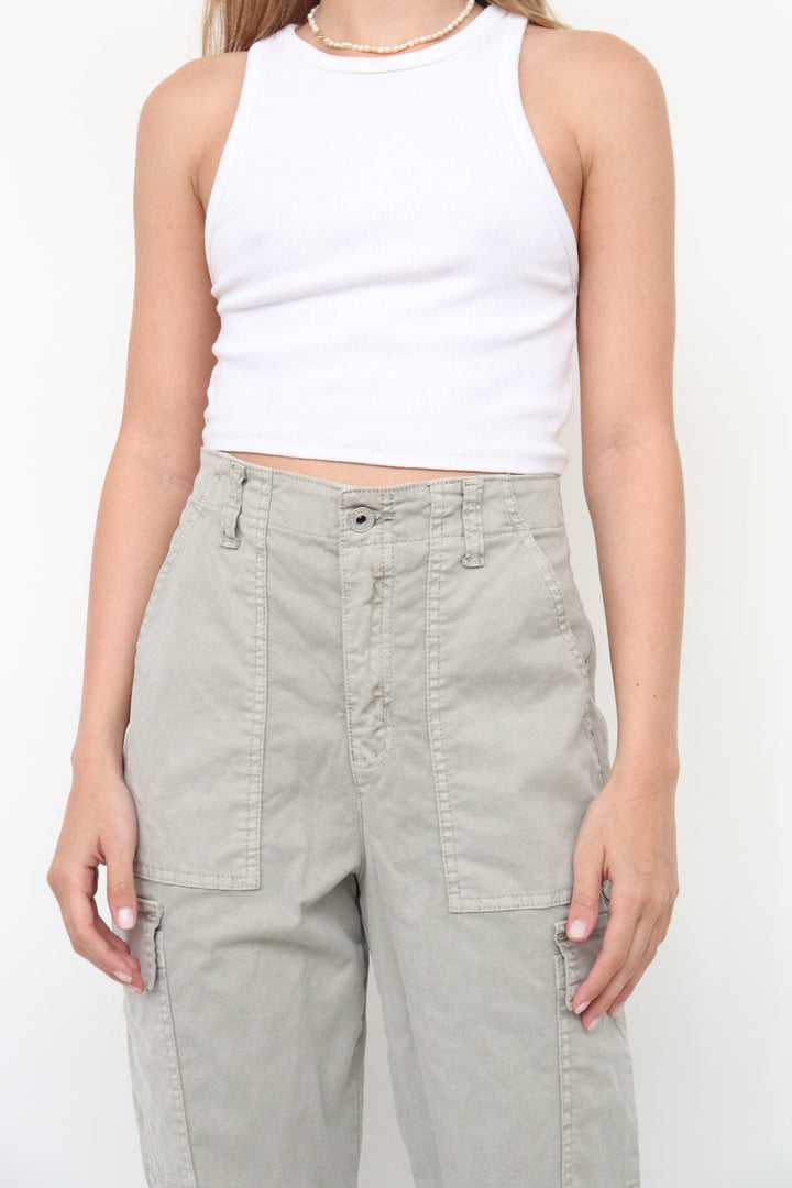 Pantalon Cargo Gris