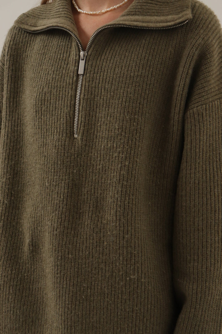 Buzo Verde Zipper