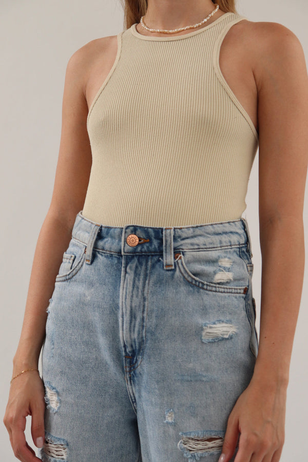 Body Beige Rib