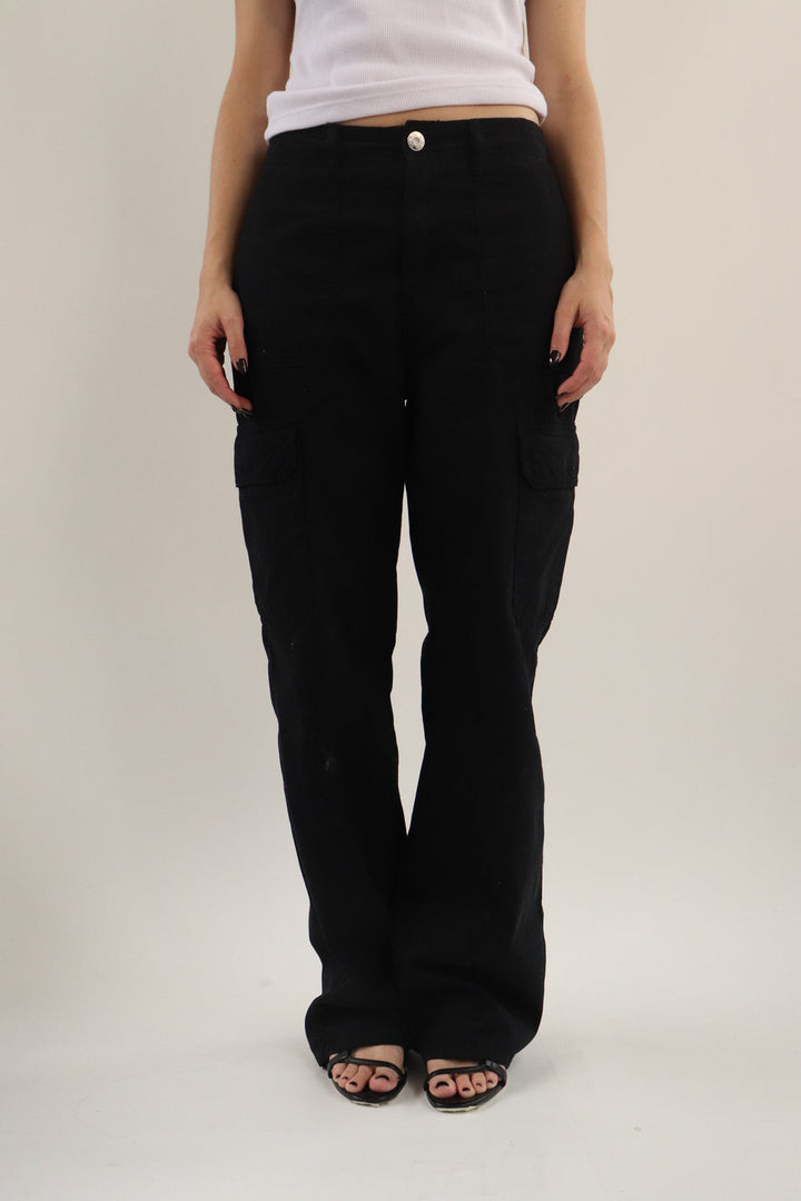 Pantalon Cargo Negro