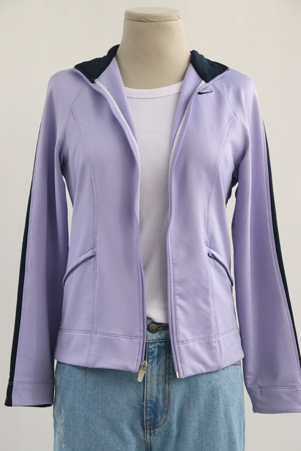 Chaqueta Zipper Morada