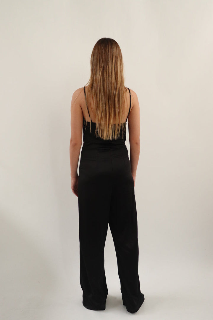 Jumpsuit Satinado Negro