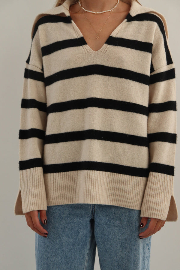 Buzo Rayas Cuello