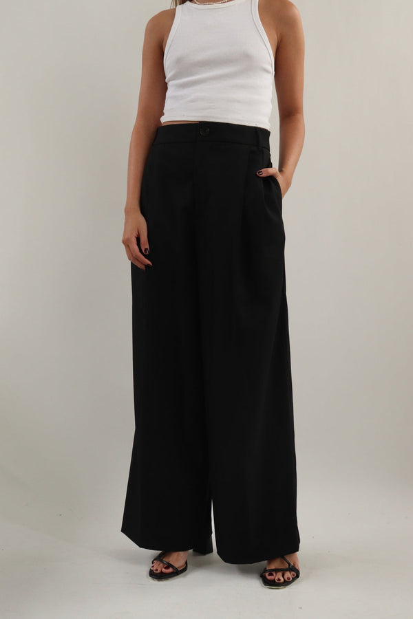 Pantalon Negro Formal