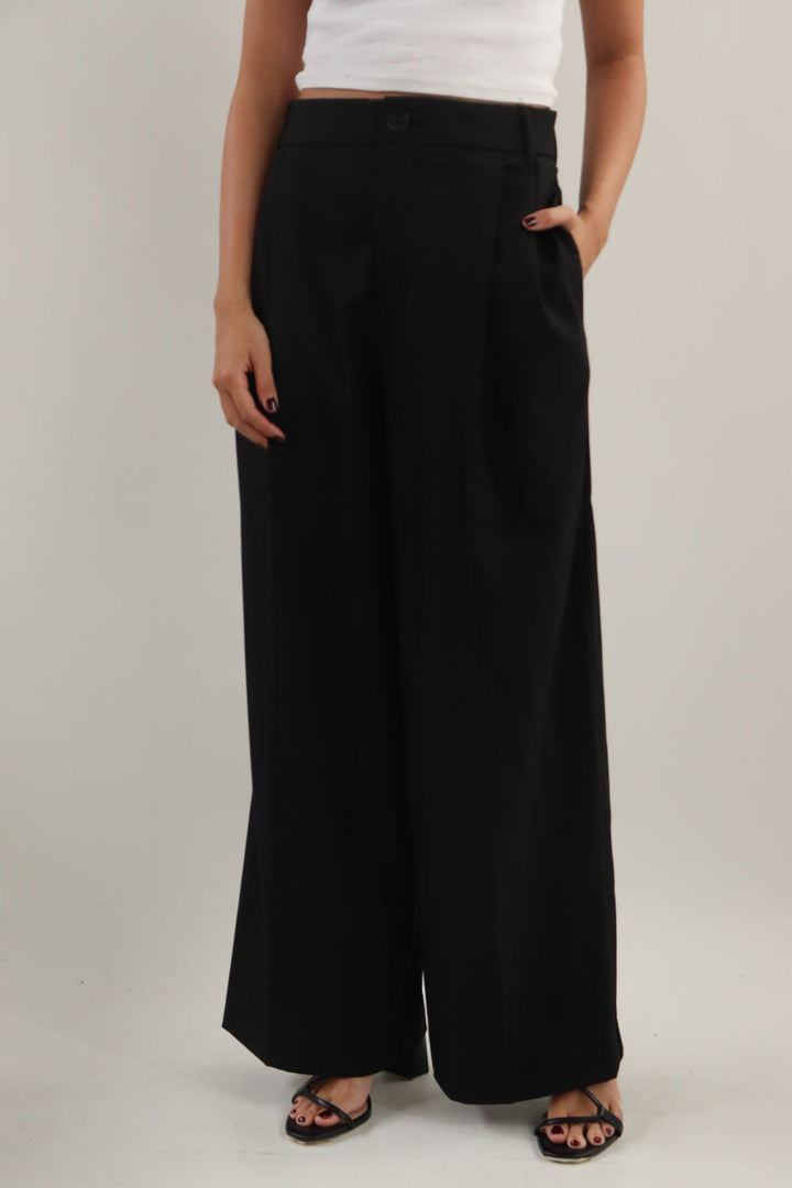 Pantalon Negro Formal