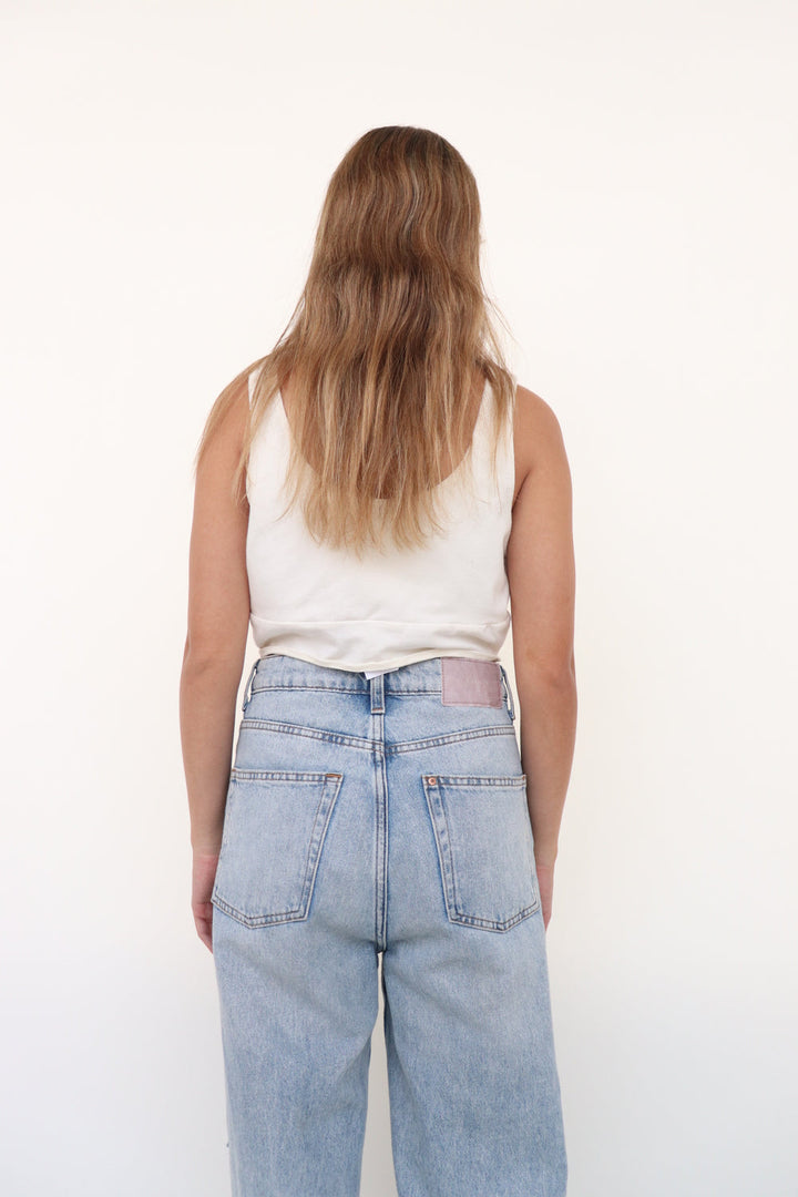 Crop Top Blanco