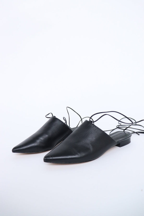 Mocasines Negros Amarrar