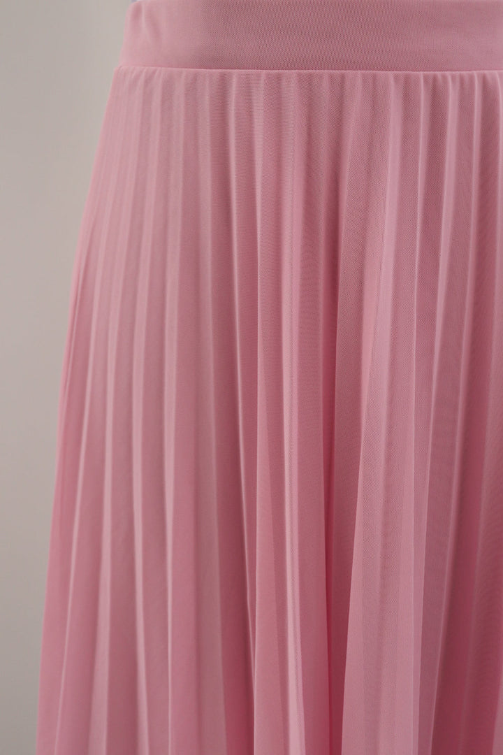 Falda Plisada Rosada