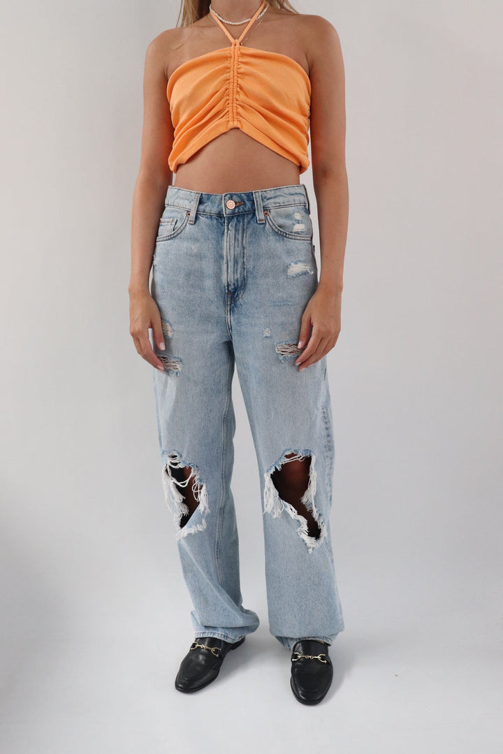 Crop Top Naranja