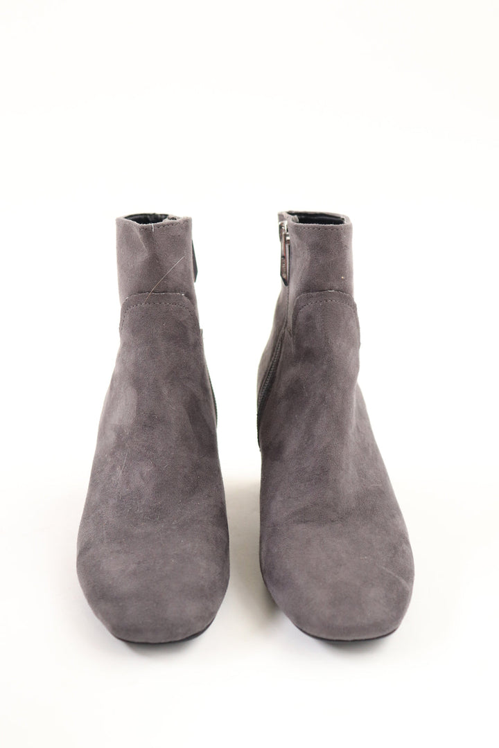 Botin Gamuza Gris