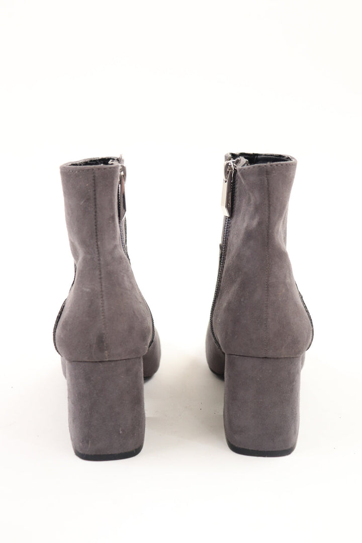 Botin Gamuza Gris