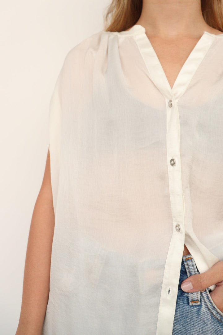 Camisa Esqueleto Blanca