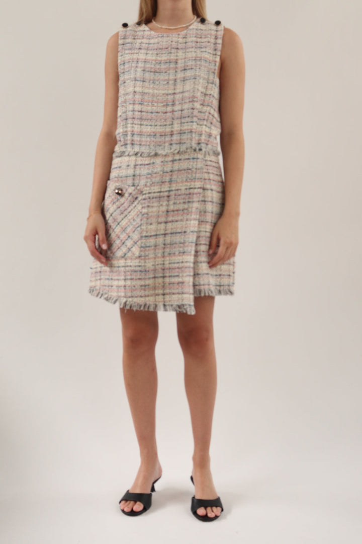 Vestido Tweed Mini