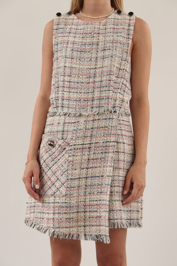 Vestido Tweed Mini