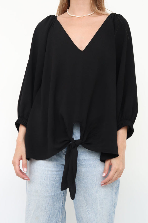 Blusa Ligera Amarrar