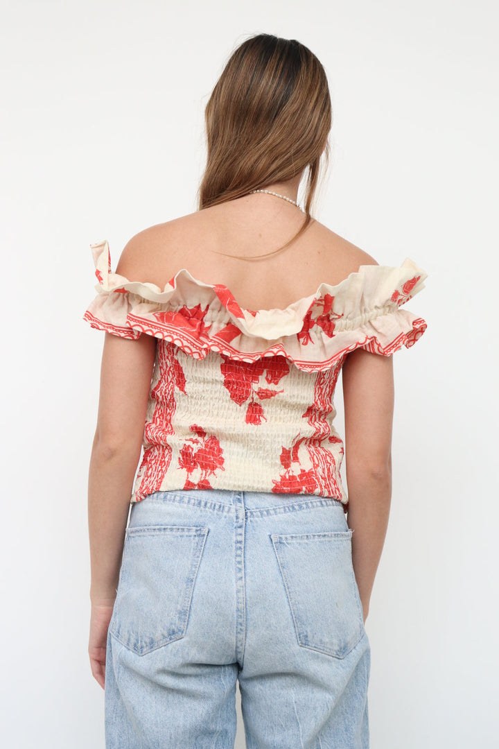 Blusa Off the Shoulder Boleros