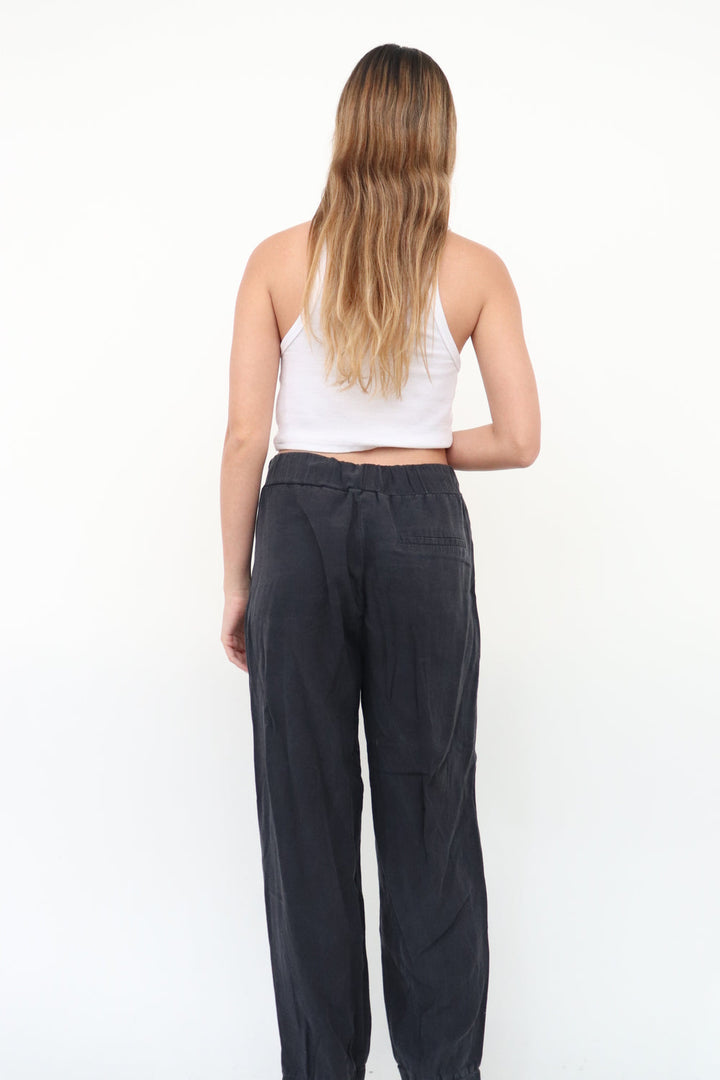 Pantalon Rayas Plateadas