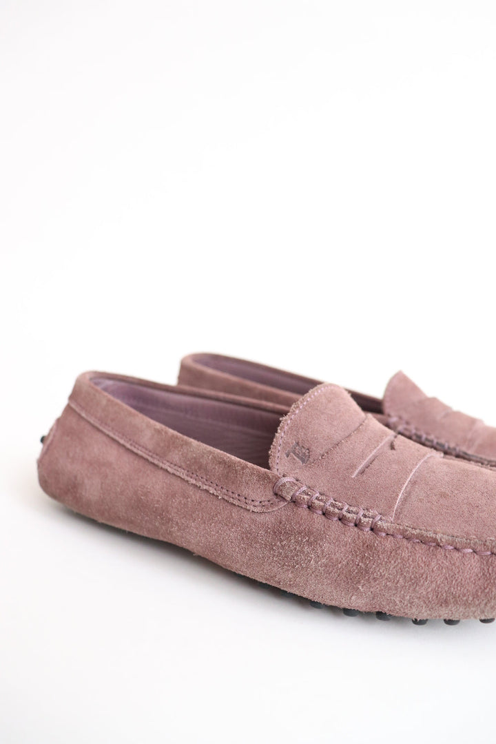 Mocasines Suede Café