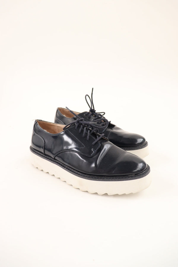 Oxfords Azul Plataforma