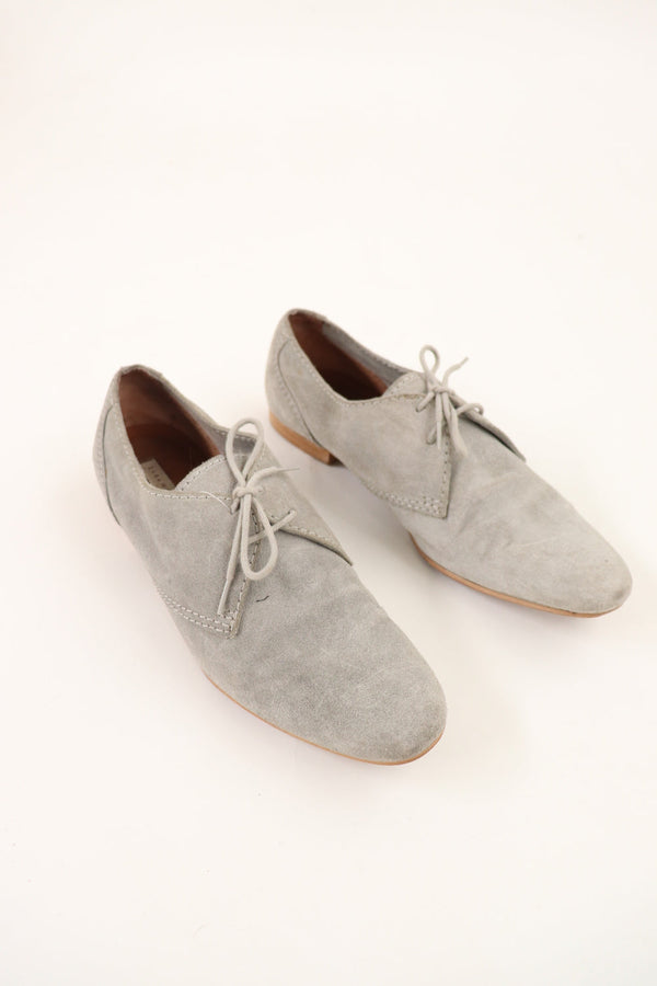 Mocasines Gamuza Gris