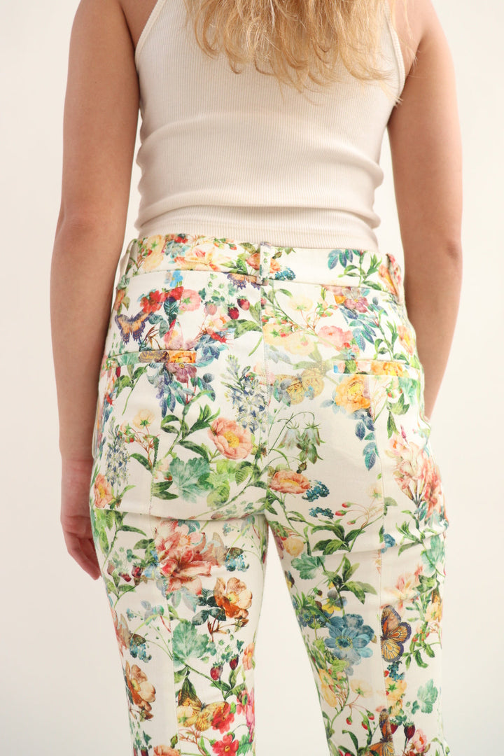 Pantalón Estampado Flores