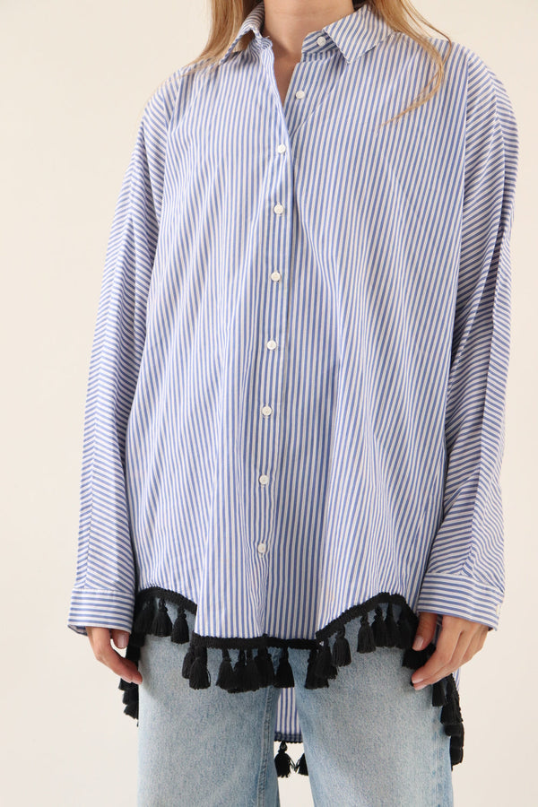 Camisa Rayas Pompones