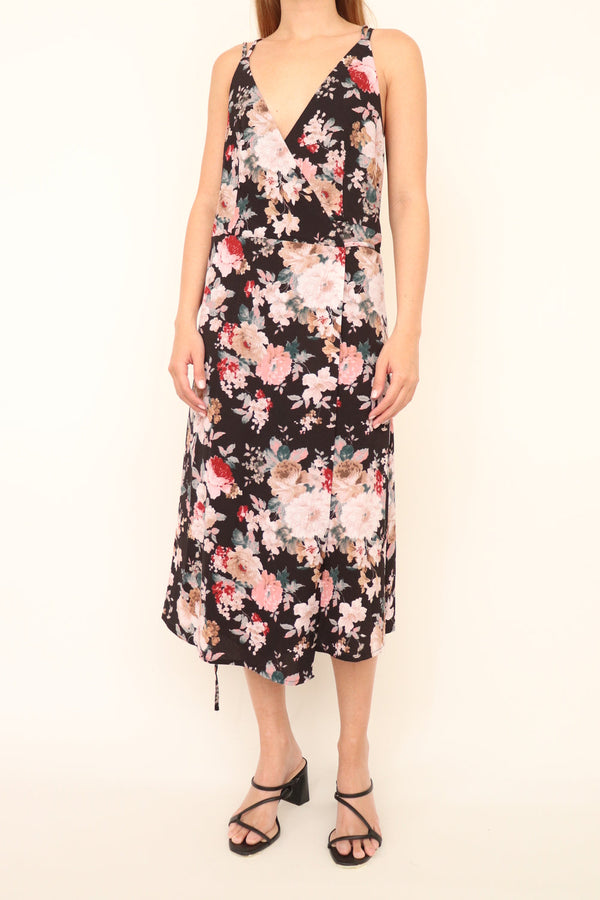 Vestido Wrap Flores