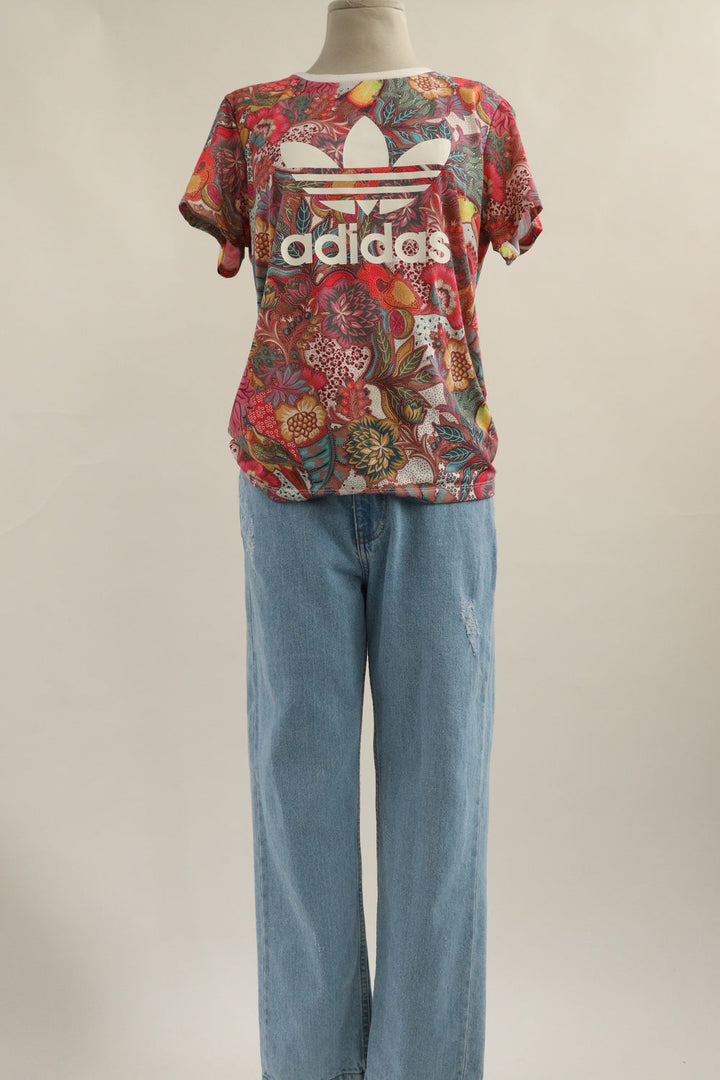 Camiseta Flores Multicolor