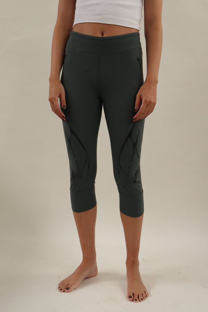 Legging Corto Gris