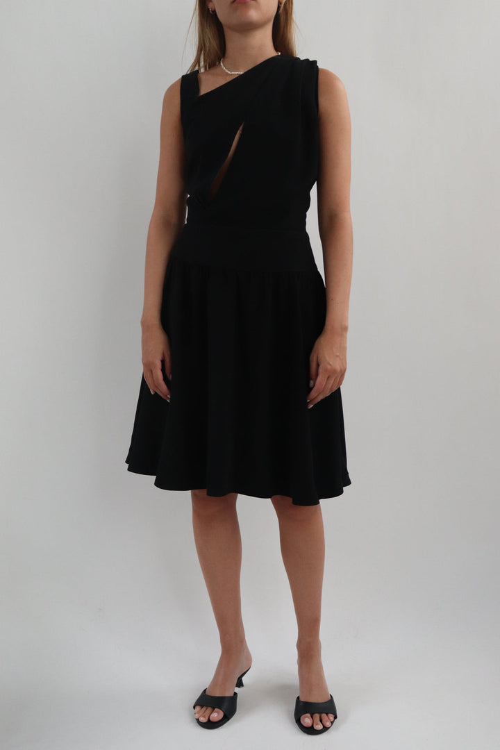 Vestido Negro Seda