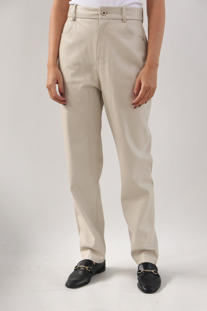 Pantalon Piel Beige