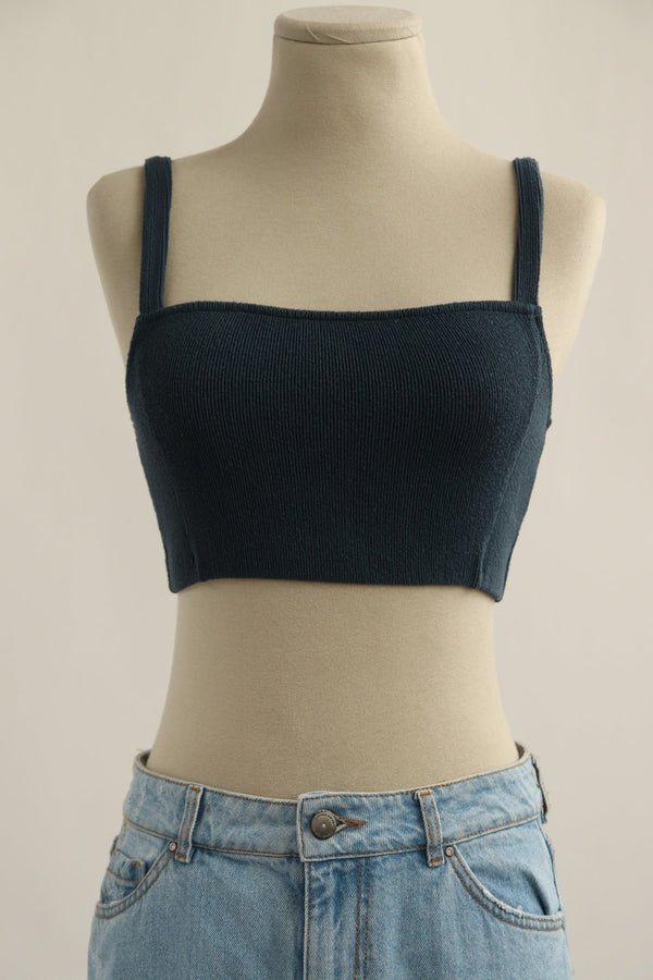 Crop Top Azul