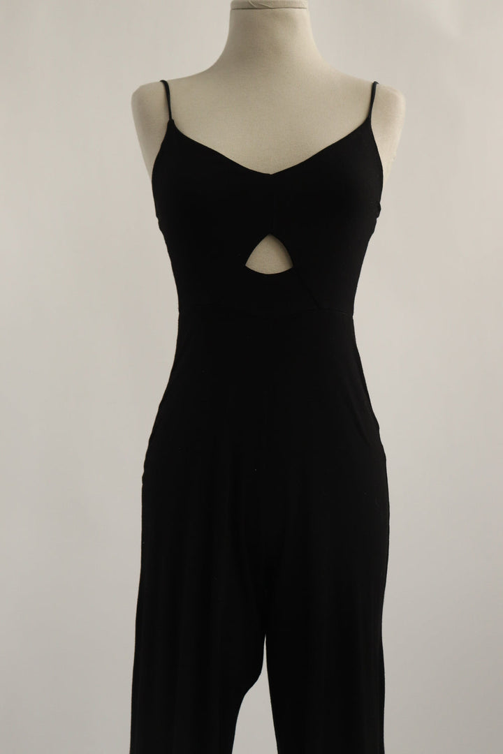 Jumpsuit Negro Wide