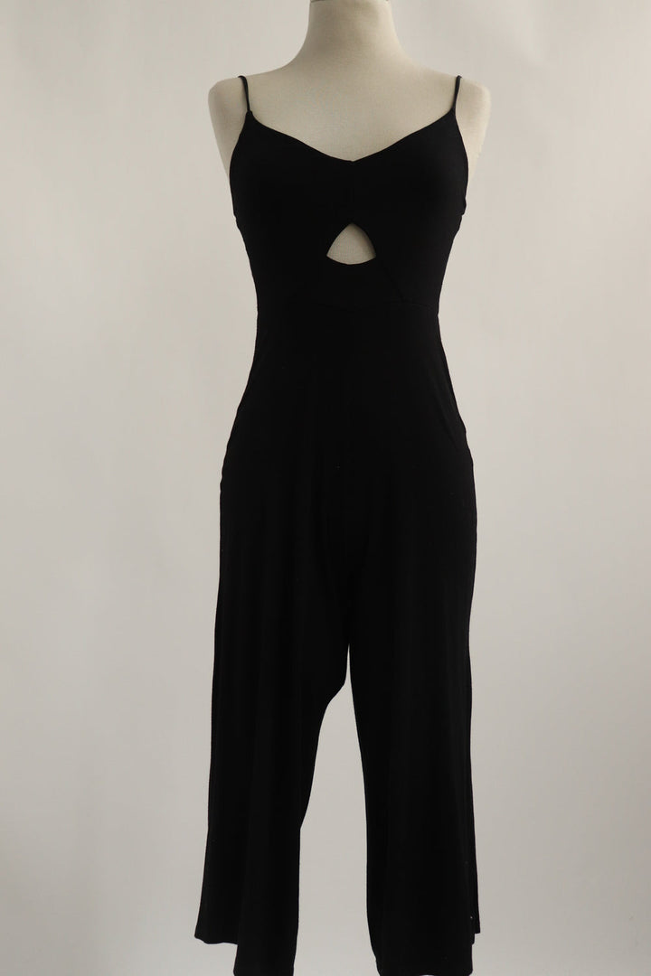 Jumpsuit Negro Wide