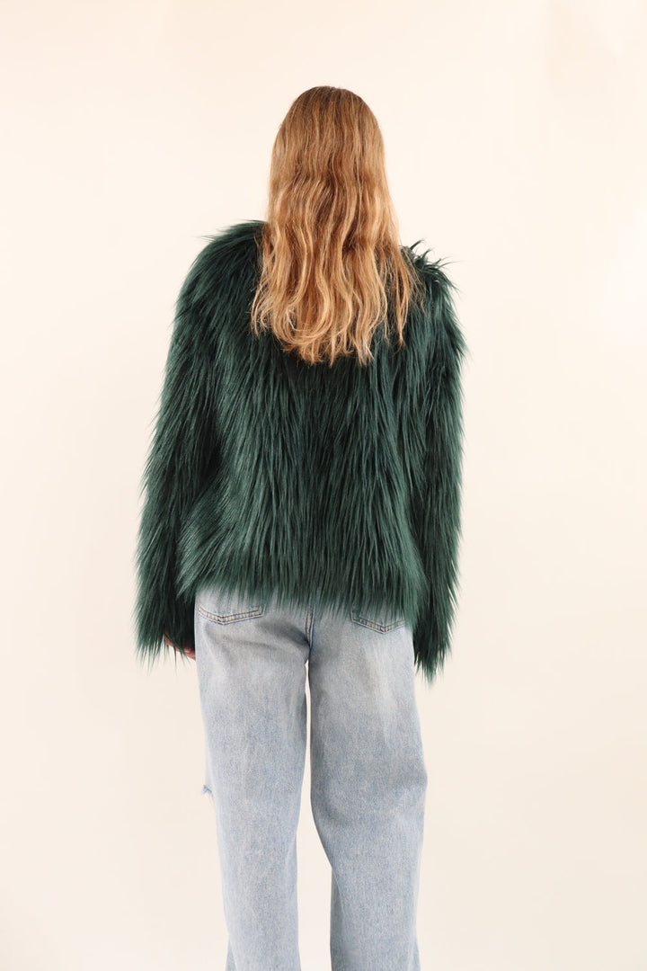 Chaqueta Pelos Verde