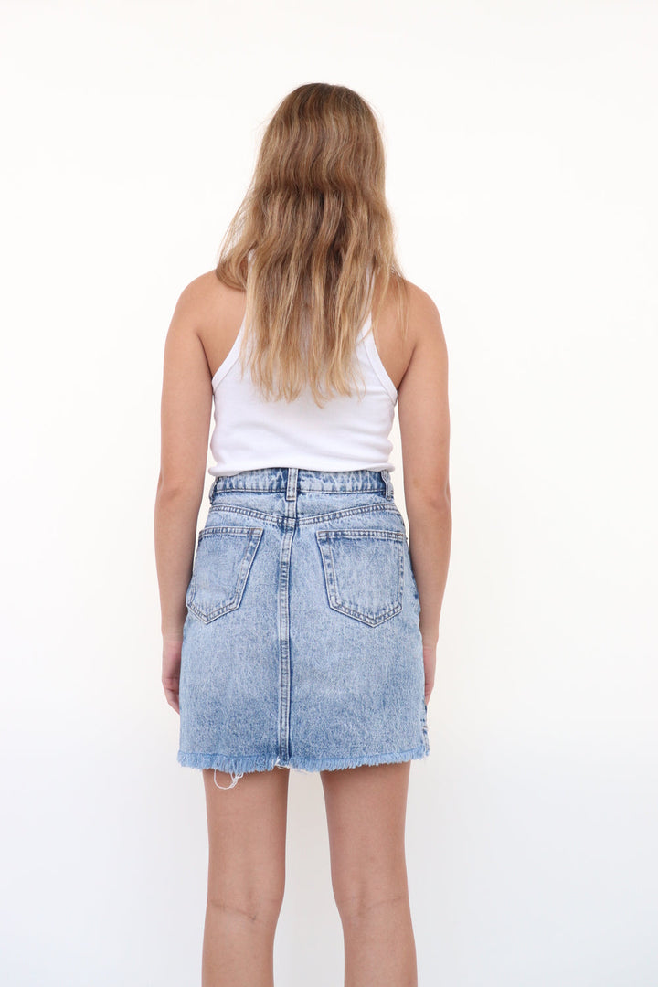 Falda Mini Denim