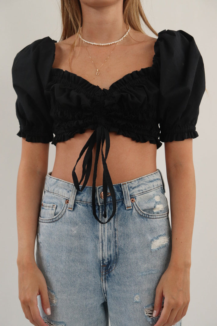 Crop Top Arrunchado