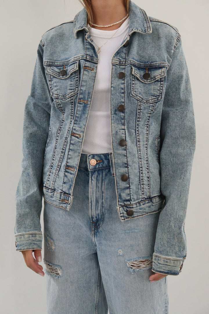 Chaqueta Denim Azul