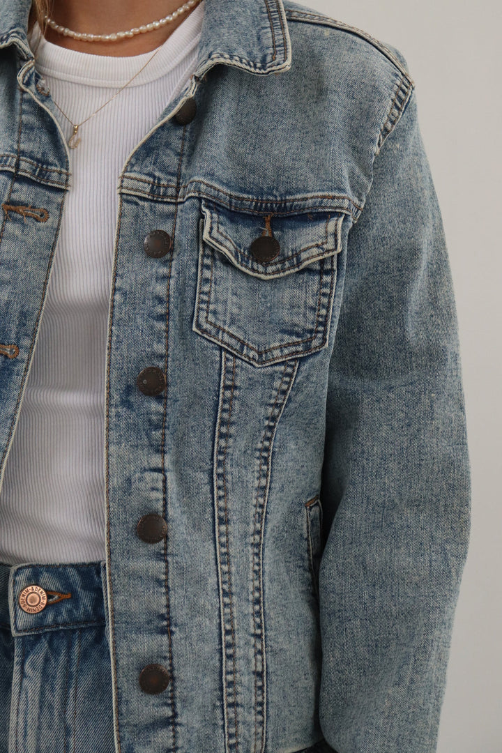 Chaqueta Denim Azul