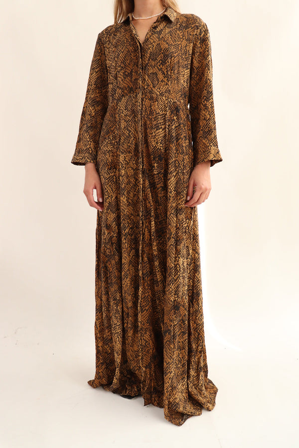 Vestido Largo Piton