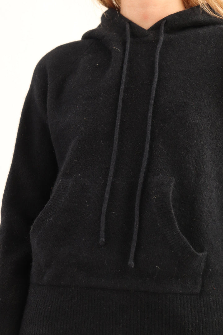 Hoddie Tejido Negro