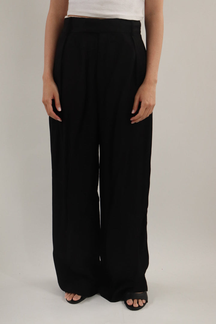 Pantalon Negro Fluido