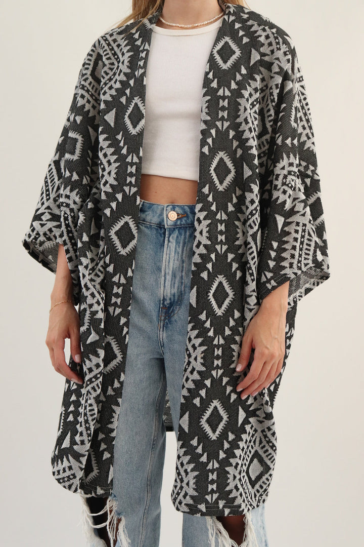 Cardigan Negro Tribal