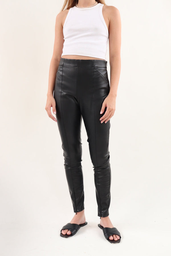 Legging Polipiel Negro